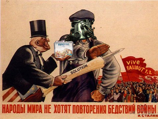 Fallout 3 - Скомпоновал пару плакатов по мотивам.