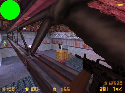 Half-Life: Counter-Strike - Играя на позиции: de_nuke  