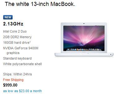 Бюджетный MacBook получил новый процессор, память и винчестер