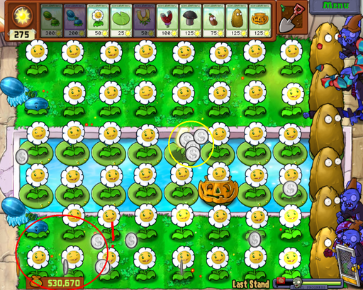 Plants vs. Zombies - Легкие деньги