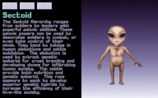 X-COM: UFO Defense - Пришельцы в UFO. Их сильные и слабые стороны.