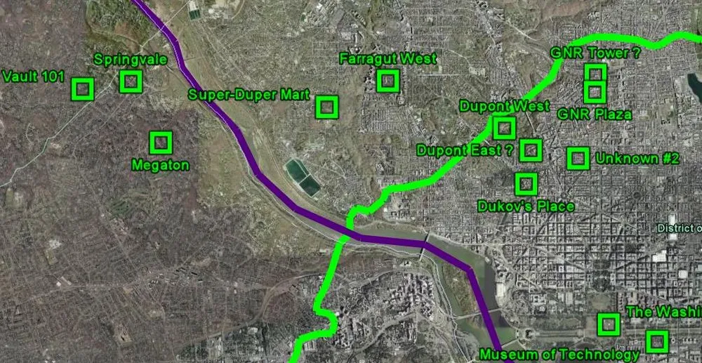 Fallout 4 Карта Мира Локации