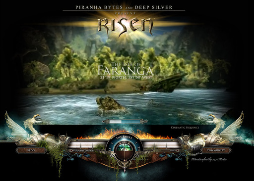 Risen - Сайт “Risen” приглашает игроков оценить первые приключения.