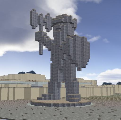 Slaves to Armok II: Dwarf Fortress - Статуя дварфа высотой в 30 этажей