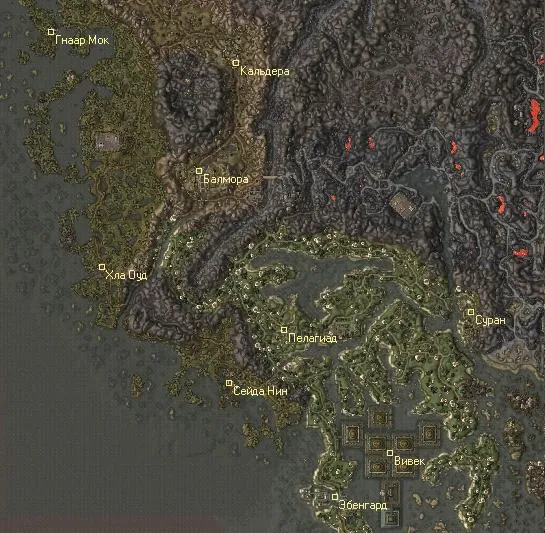 Elder Scrolls III: Morrowind, The - Текущая обстановка в провинции Вварденфелл, исконные фракции.