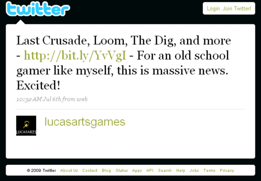 Новости - Тот самый сюрприз от LucasArts