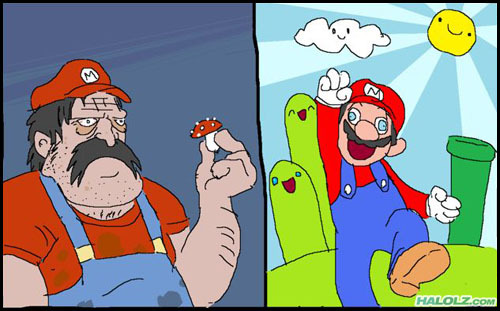 Mario Magic Mushrooms
