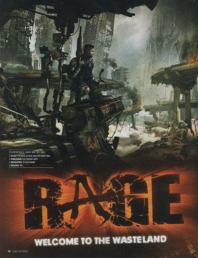 Rage (2011) - Сканы RAGE из Game Informer