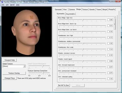 Elder Scrolls IV: Oblivion, The - FaceGen Modeller - Создай новое лицо Elder Scrolls IV: Oblivion, The - FaceGen Modeller - Создай новое лицо