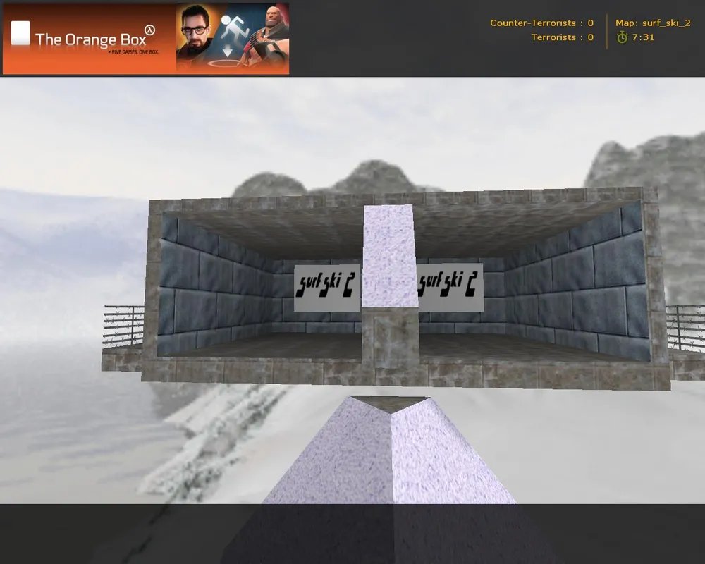 Surf ski 2 cs 1.6 map