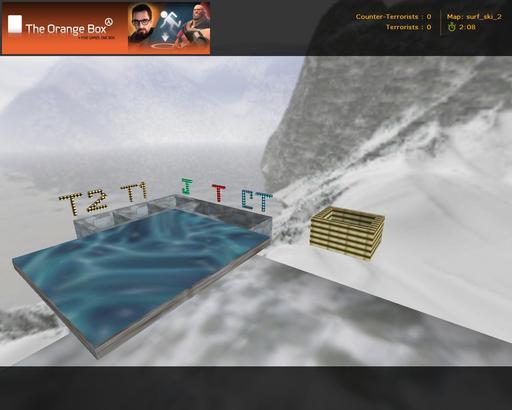 Half-Life: Counter-Strike - surf_ski_2 в кс 1.6...
