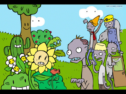 Plants vs. Zombies - Фан арт