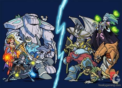 Warcraft III: The Frozen Throne - Арты по DotA