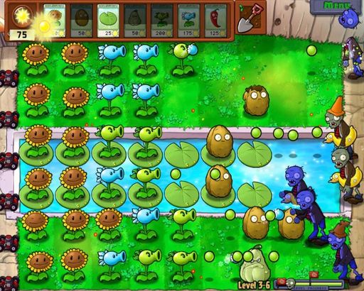 Plants vs. Zombies - Обзор Игры Plants vs Zombies