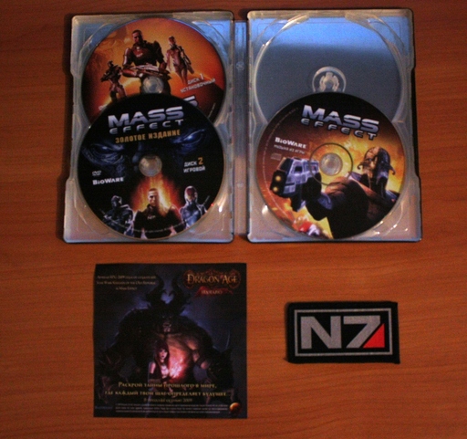 Mass Effect - Обзор стального бокса Mass Effect - Золотое Издание