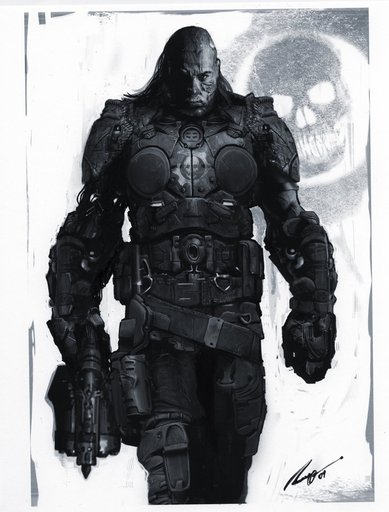 Первый Концепт-Арт для Gears of War: The Movie