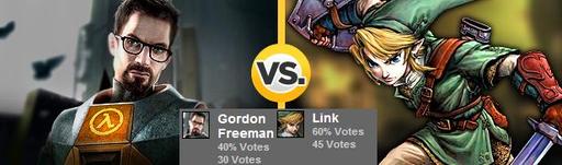 Half-Life 2 - Gordon Freeman vs. Link - Проголосуй за своего любимого героя: полуфинал!