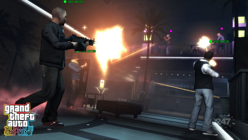 Grand Theft Auto IV - Новые скриншоты мультиплеера GTA IV: The Ballad of Gay Tony