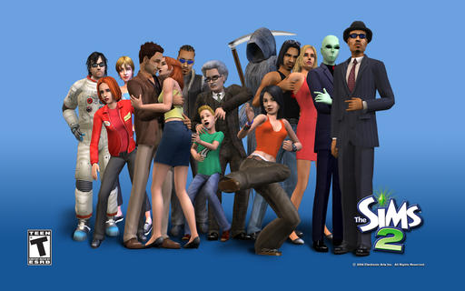 Sims 2, The - Обои The Sims 2