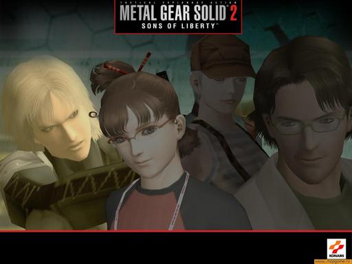 Metal Gear Solid 2: Substance - Обои для рабочего стола по игре Metal Gear Solid 2