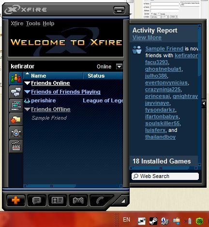 Обо всем - Обзор программы Xfire (или игровое ICQ)