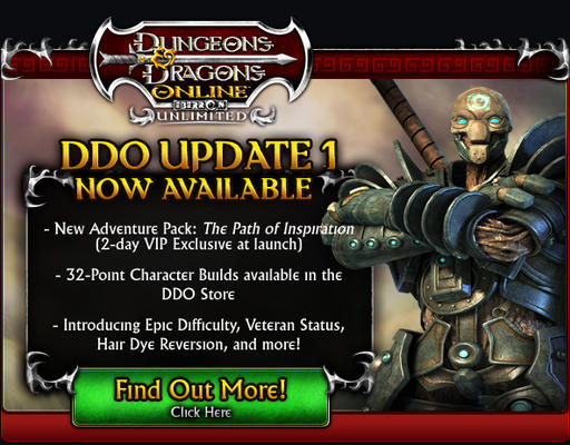 Dungeons & Dragons Online: Stormreach - Update 1
