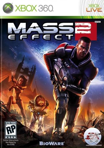 Mass Effect 2 - Бокс арт PAL версии Mass Effect 2