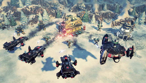 Скриншоты Command & Conquer 4: зимняя карта