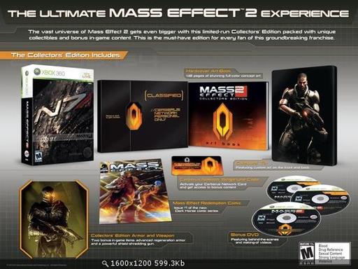 Подробности Mass Effect 2 Collectors Edition 