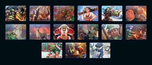 Новогодний конкурс авторских календарей от Blizzard 