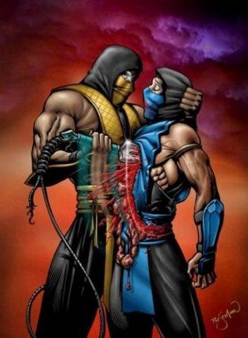 Mortal Kombat Trilogy - Нуб Сайбот (Noob Saibot) Биография персонажа