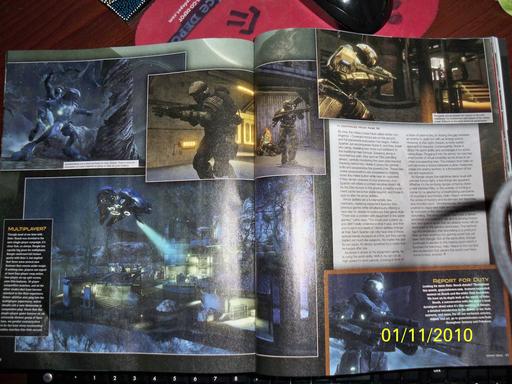 Новости - Game Informer (February 2010) - Halo Reach (фото журнала)