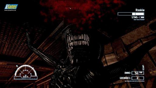 Aliens vs. Predator (2010) - Скриншоты интерфейса