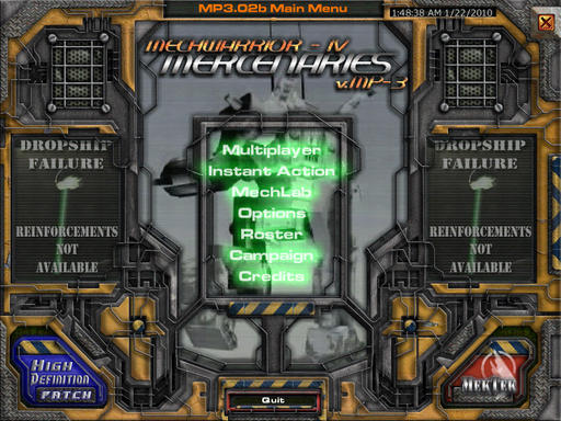 MechWarrior 4: Mercenaries - MekPak 3.02b+