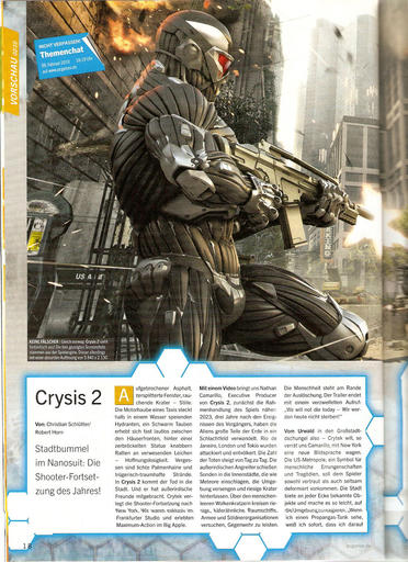 Crysis 2 -    Первые сканы Crysis 2