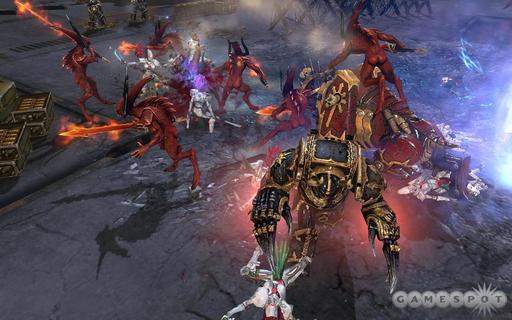 Warhammer 40,000: Dawn of War II - Новое видео и скриншоты Chaos Rising от gamespot.com