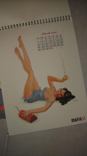 Mafia II - Календарь в стиле Mafia 2