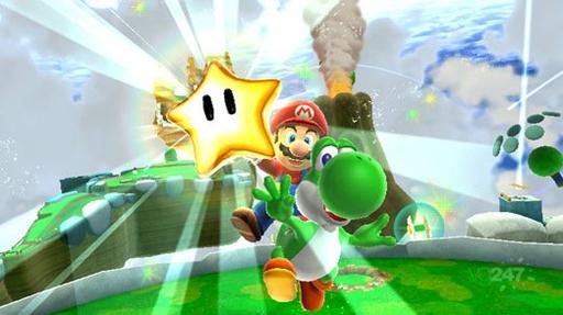 Обо всем - Новые скриншоты Super Mario Galaxy 2