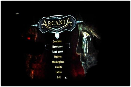 Готика 4: Аркания  - Скриншоты меню и интерфейса игры + саундтреки из игры.