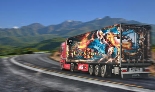 God of War III - Kratos On The Road!