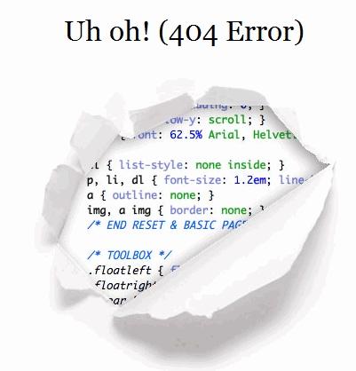 Обо всем - "Error 404" 