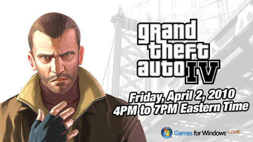 Поиграйте в  Grand Theft Auto IV с Rockstar