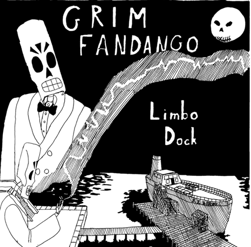 Grim Fandango - Немного хорошего арта Мэнни