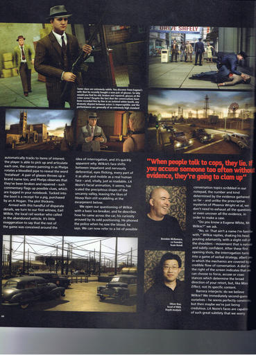 L.A.Noire - Свежие сканы из журнала EDGE