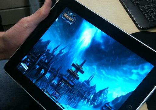 World of Warcraft запустили на iPad