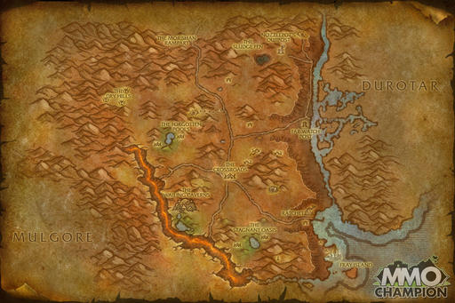 World of Warcraft: Cataclysm - Еще больше карт локаций Катаклизма