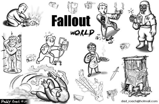 Fallout 2 - Фан-арт по миру Fallout