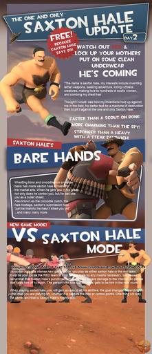Team Fortress 2 - Инженер??? Нет! Saxton Hale Update!!!