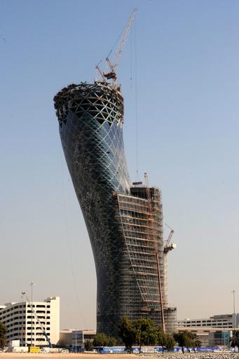 Обо всем - Capital Gate Abu Dhabi - здание с самым большим наклоном в мире