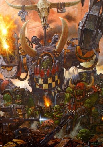 Warhammer 40,000: Dawn of War - Известные личности Warhammer40k.( Газгкулл Трака и Безумный док Гротсник )